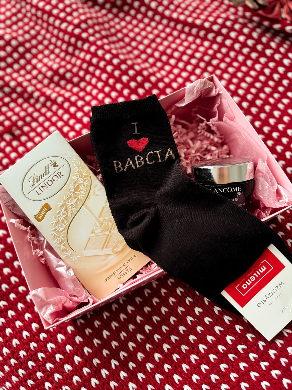 Skarpetki damskie I Love BABCIA